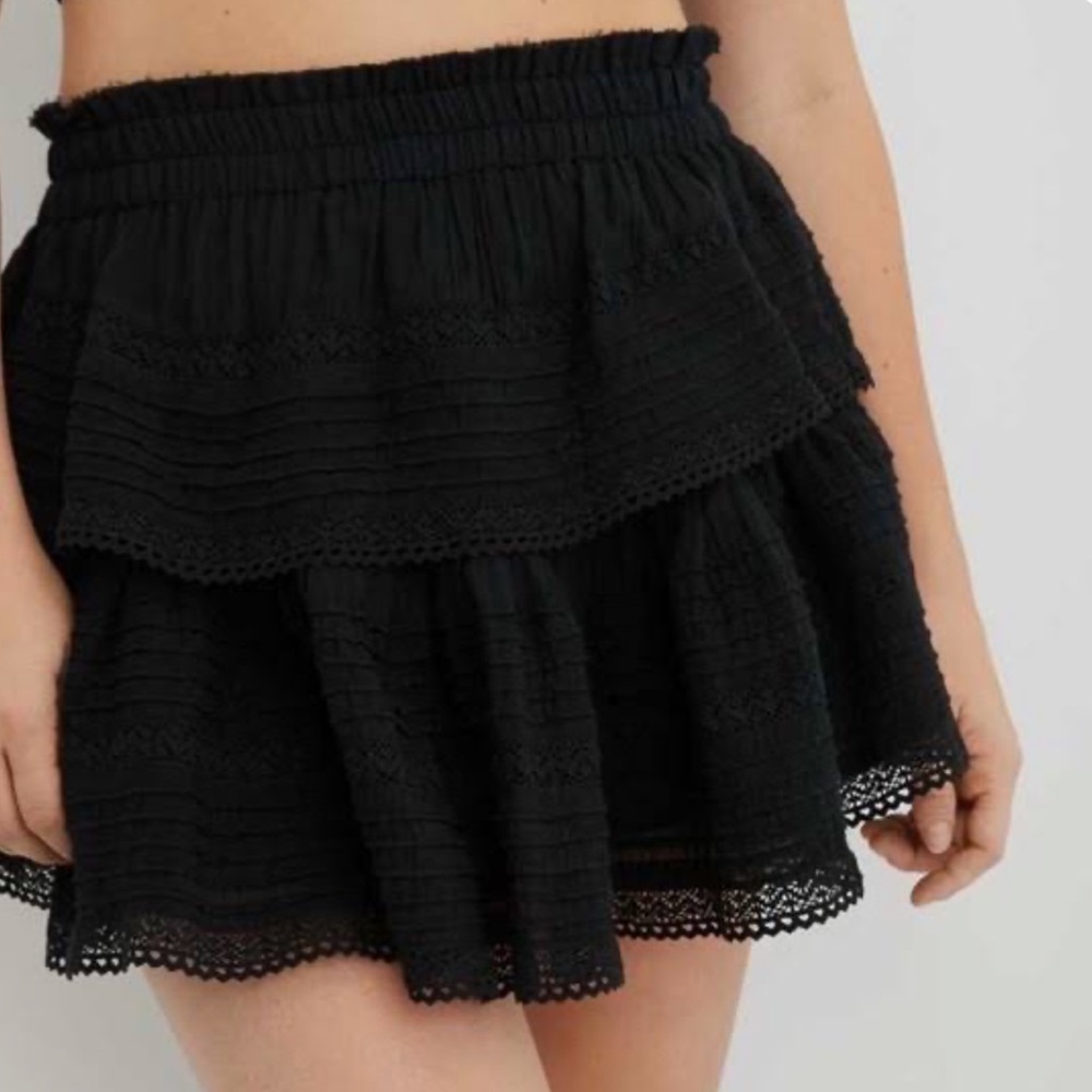 Aerie Black Skirt